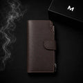 Vintage Brown Long Wallet
