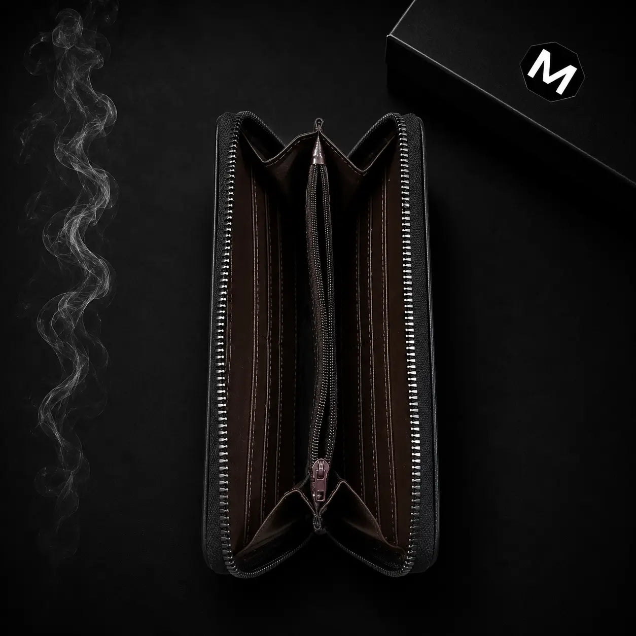 Timeless Brown Zip Wallet
