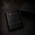Trifold Wallet Croc-Embossed