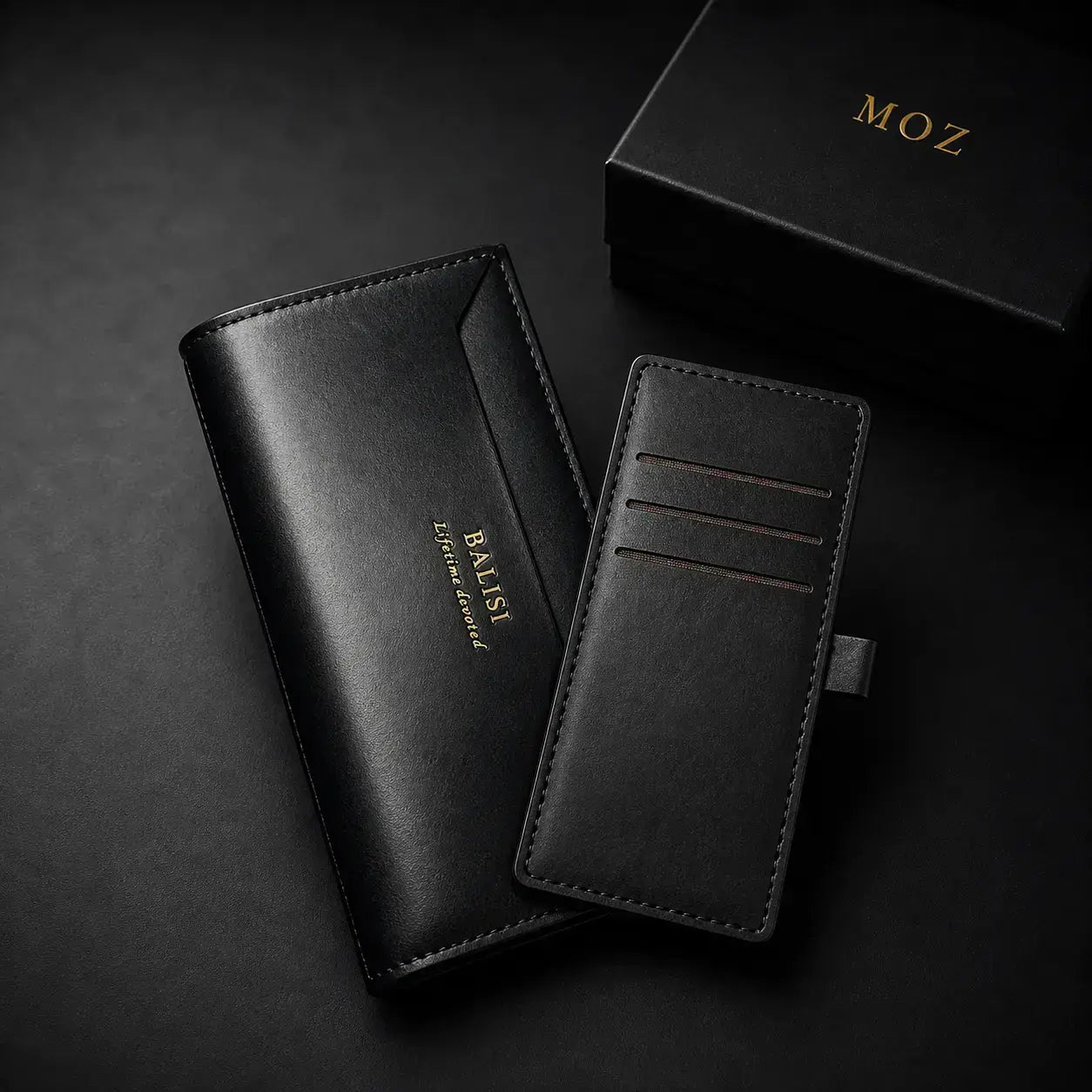 Premium Slim Bifold Card Wallet