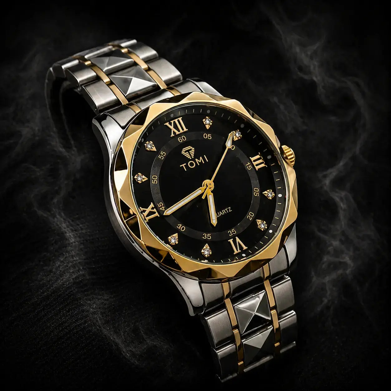 Tomi Daimond Cut Watch