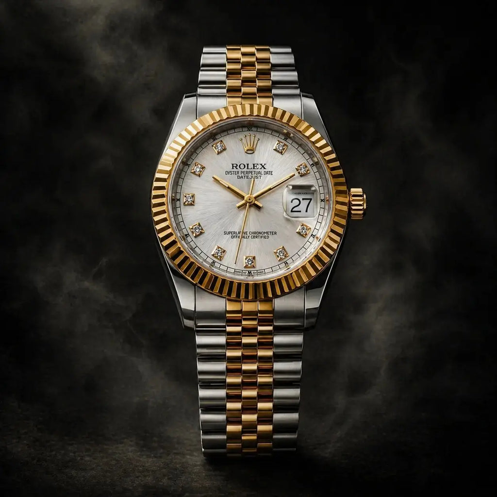 Rolex Sleek Noir Watch